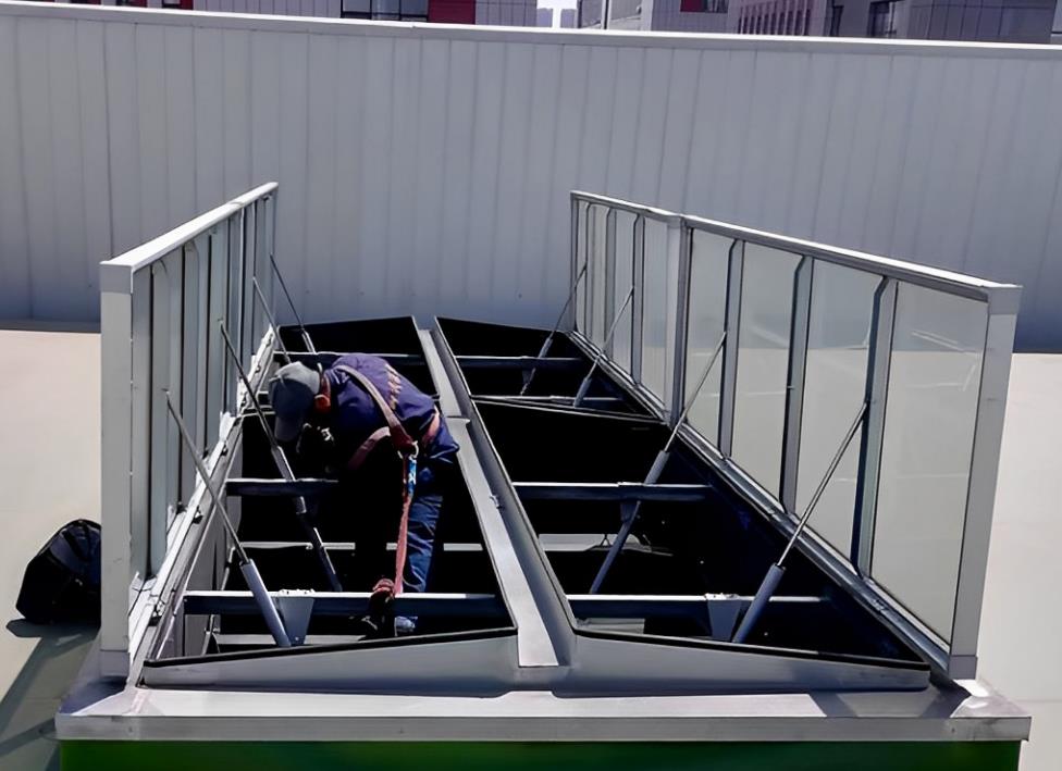 电动采光排烟天窗是一种可以通过电动方式控制开闭